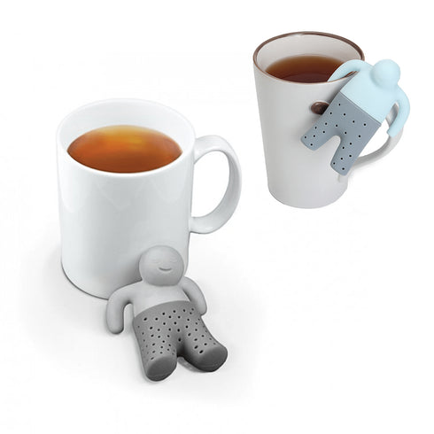 AussieSuperStore Homeware Supplies Silicone Sir Herbal Tea Man Loose Leaf Infusers Silicone Sir Herbal Tea Man Loose Leaf Infusers | Tea Infusers CBMRTEAMANx2